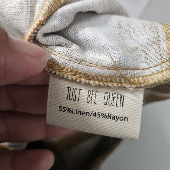 Just Bee Queen Brown Marlow Shorts in Doe Print NWT - Picture 12 of 13